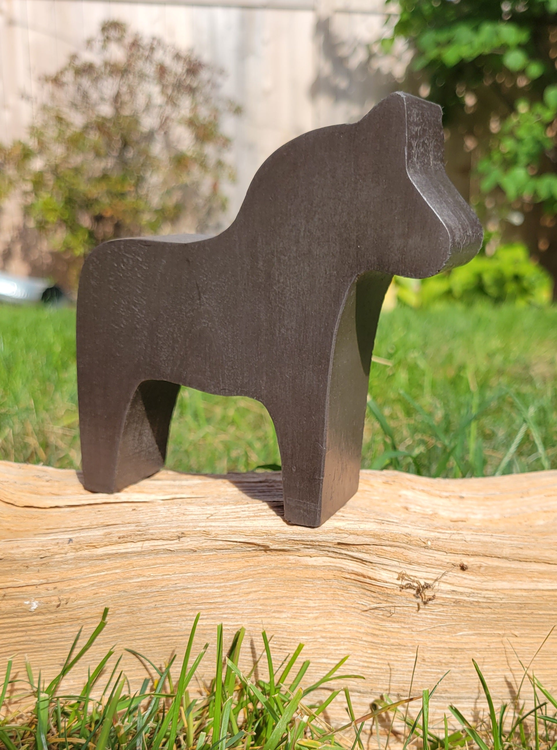 Object #10 - Concrete Dala Horse